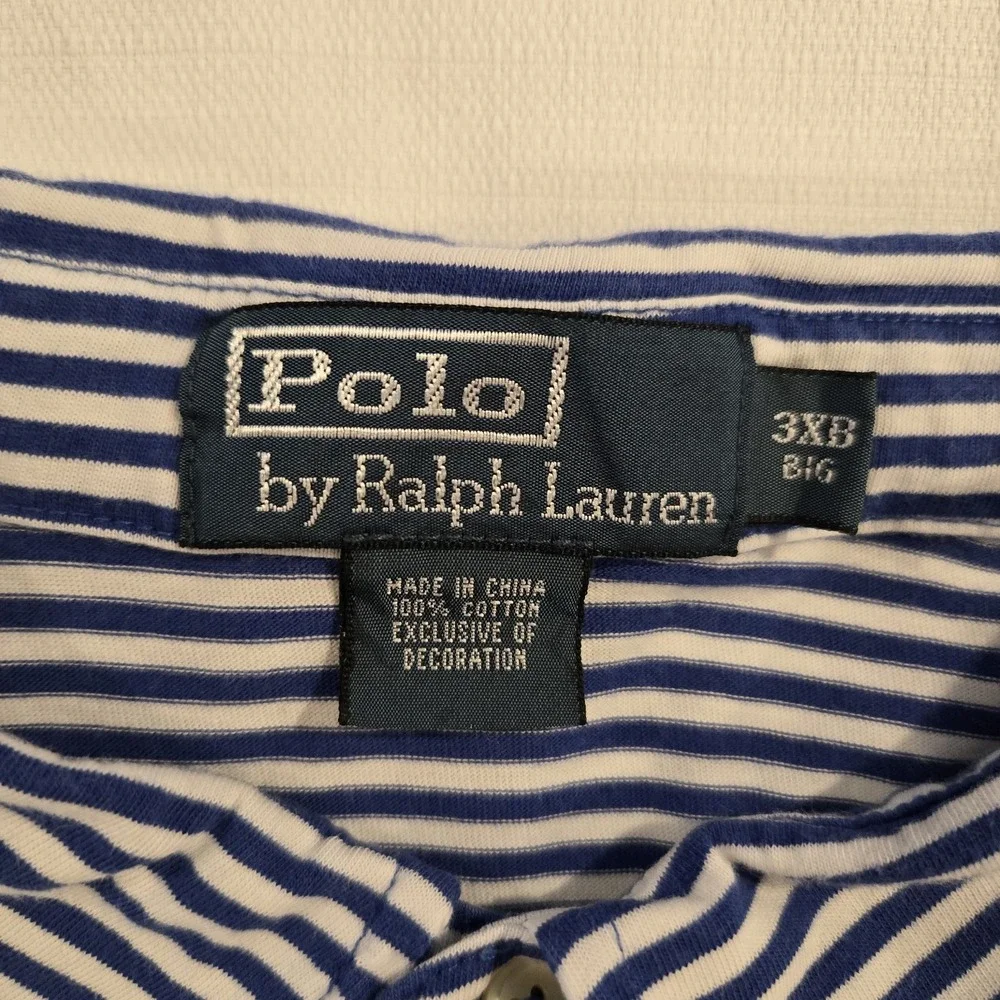 Polo By Ralph Lauen Polo Shirt‎  Short Sleeve Lightweight  Men's Golf Casual 3XB